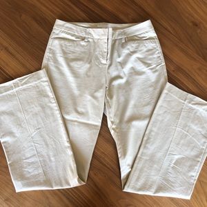 New York & Company Suit Pants, Cream, Size 4